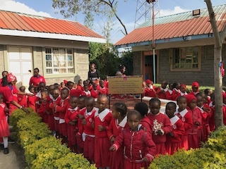 Students from Our Lady of Nazareth School