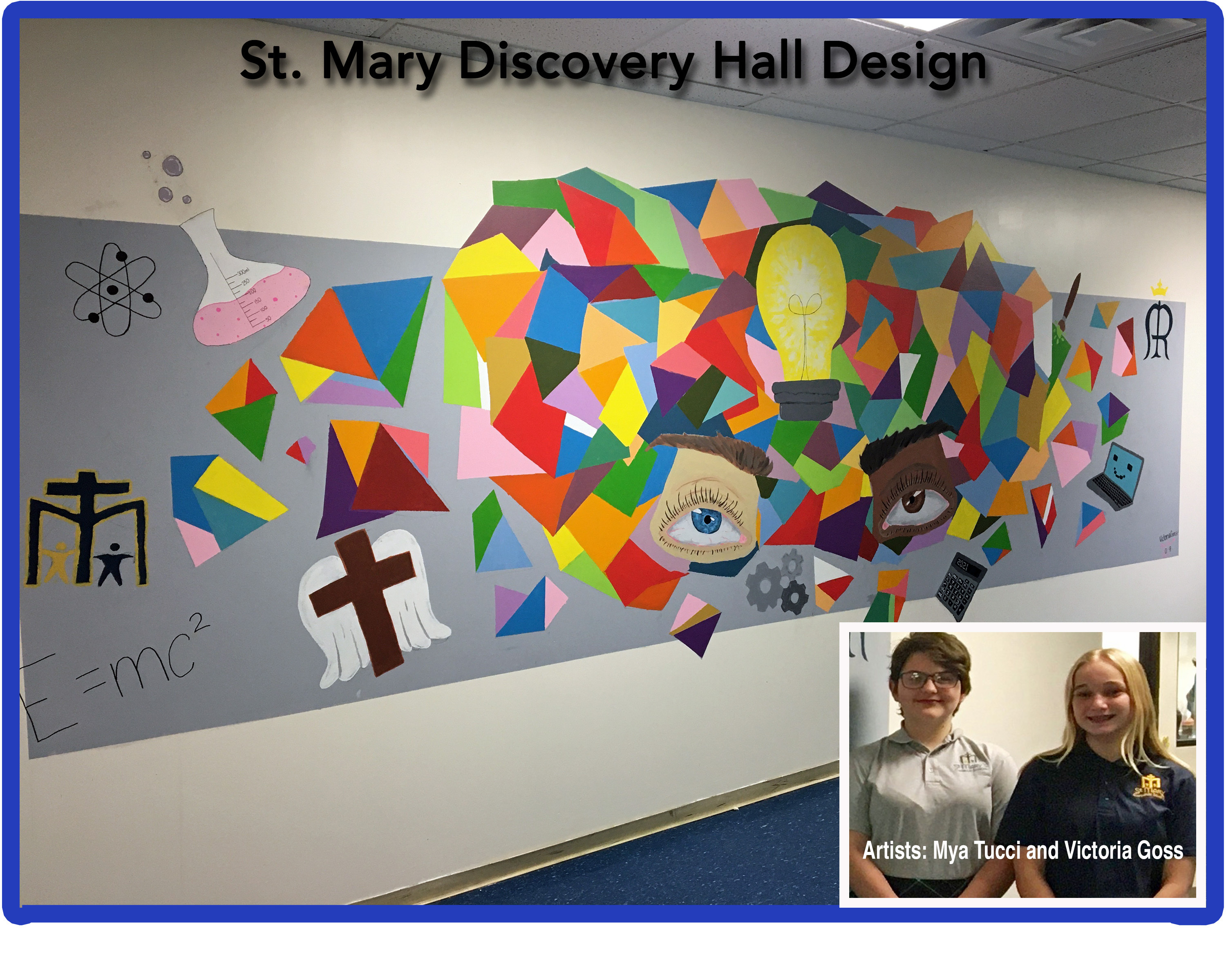 Discovery Hall Entryway Design (click for photo)